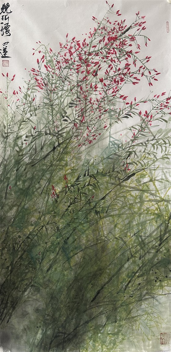 蒋仕莲一一花鸟画坛新星