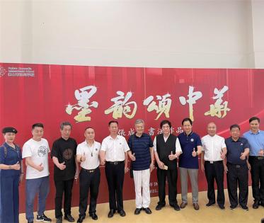 墨韵颂中华——张成生书法作品展在广东佛山举办