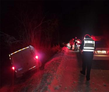 五大连池市公安局药泉派出所寒夜紧急救援 守护群众平安