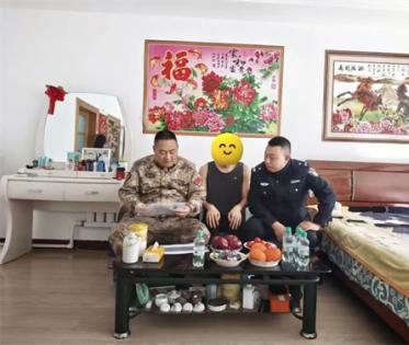 五大连池市公安局新发中心派出所开展征兵政审工作